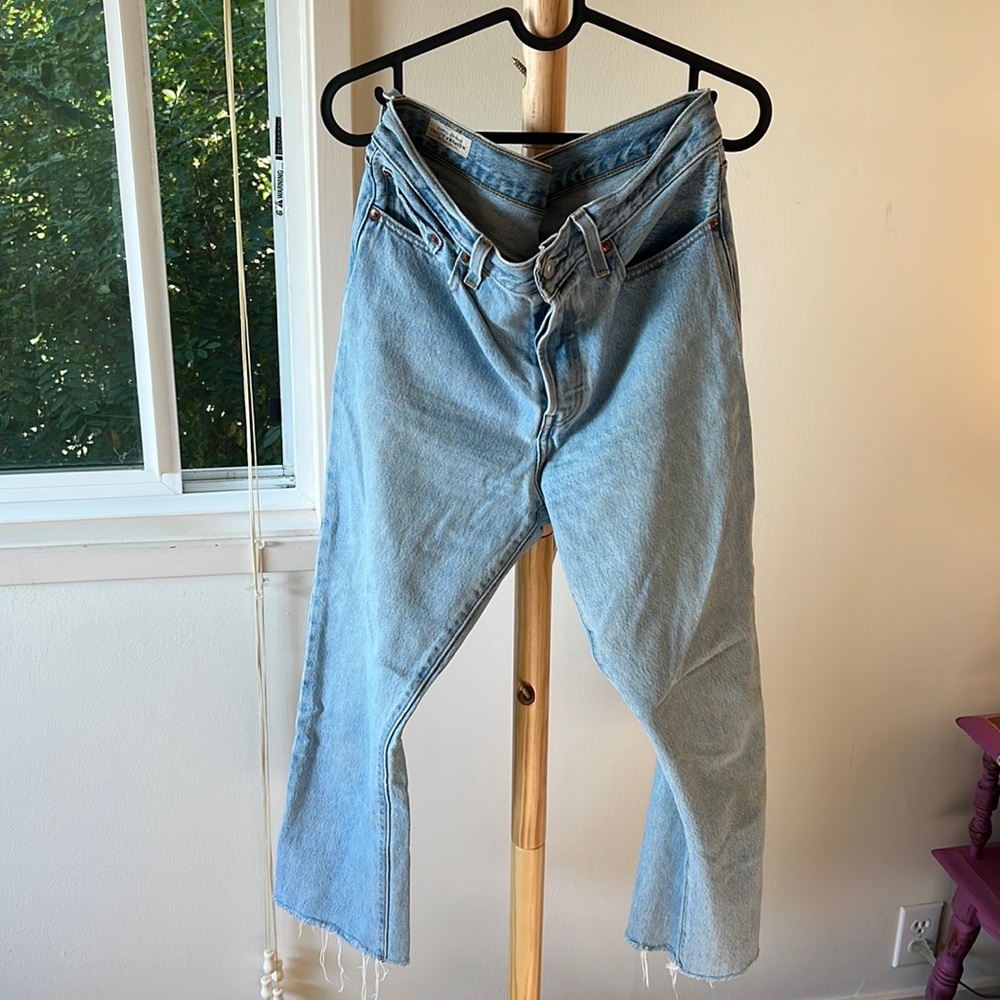 Wedgie straight leg Levi’s